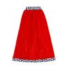 Red Velvet Adult Kids Prince Robe 80/90/130/150cm Cosplay Dress Up  for Parent-child Activity