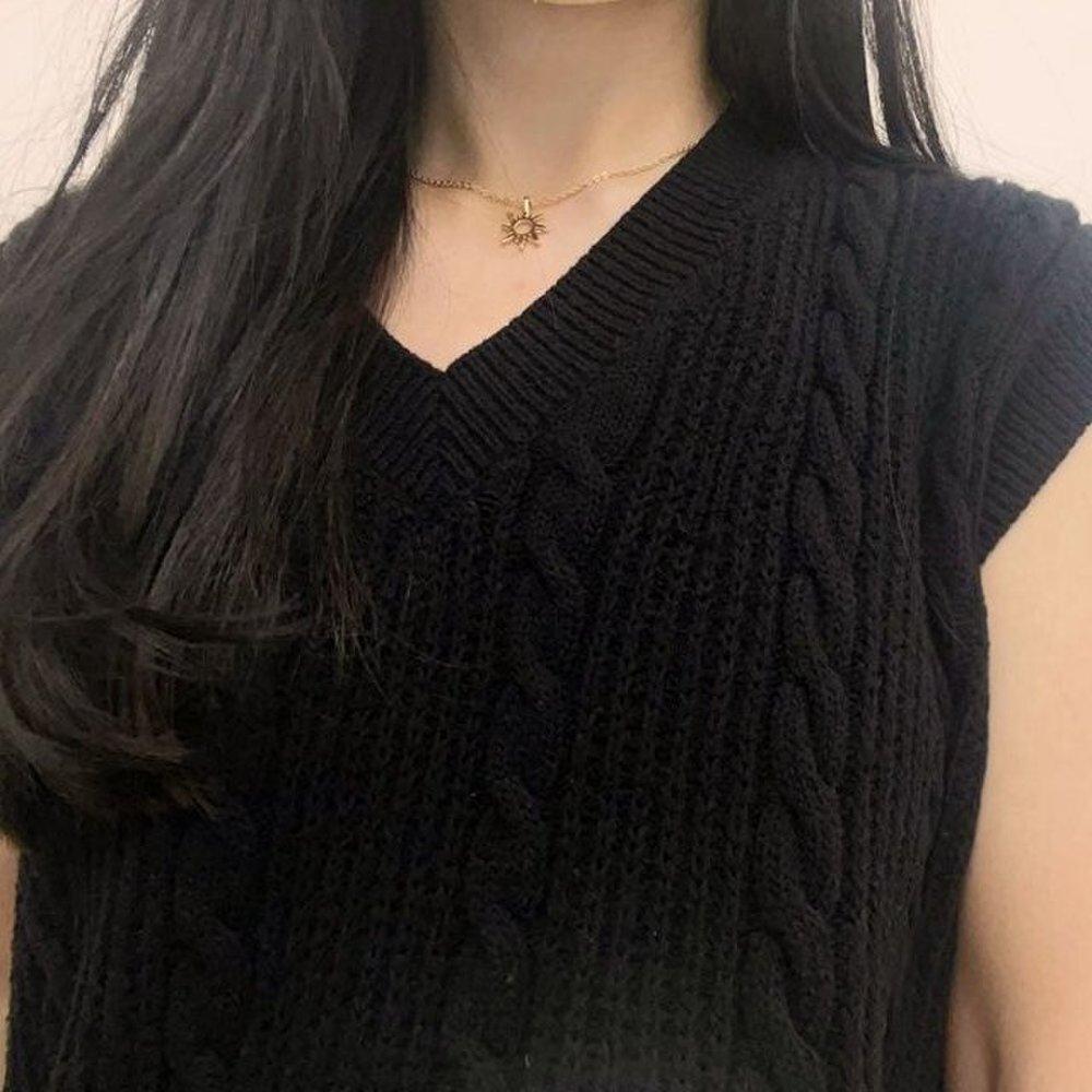 Necklace Minimalist Sun Fashion Necklace Design Necklace (Wfj1Kfs)