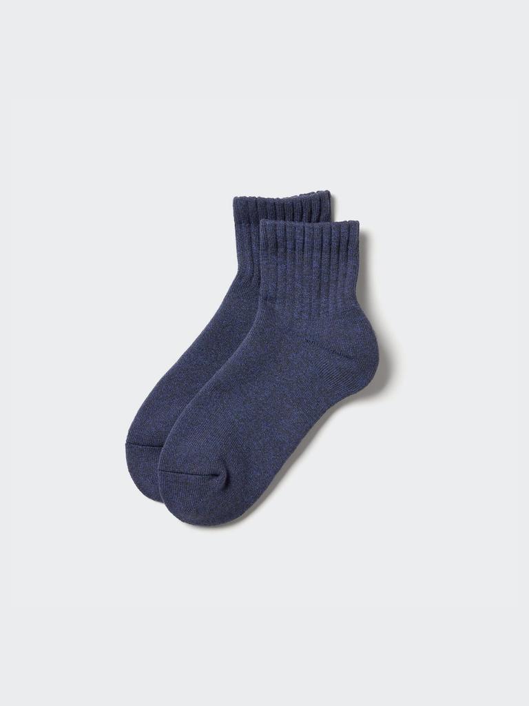 Uniqlo Japan Heat Tech Pile Half Socks