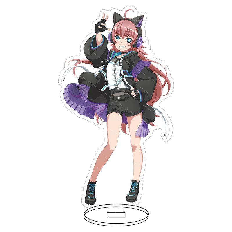 Cartoon Anime RAISE A SUILEN Stand Acrylic Figure MASKING PAREO CHU² BanG Dream Standing Model Plate Props Cosplay