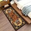 Vintage Tiger Bedside Rug for Bedroom, Room Decoration, Living Room Hallway Runner Rug, Dirt-Resistant and Easy-to-Clean