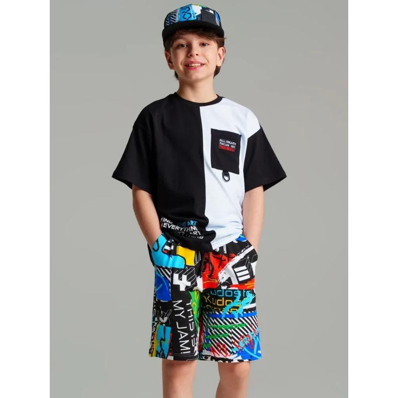 Children's T-shirt and Shorts Set, Comfortable, Skin-friendly and Breathable, Suitable for Sports and Daily Use