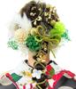 JZOON Hair 10 Dried Artificial Flower Mizuhiki Japanese and Gold Popular Hair Accessories for Engagement Entrance TC004 Ornaments, Colors, Flowers,