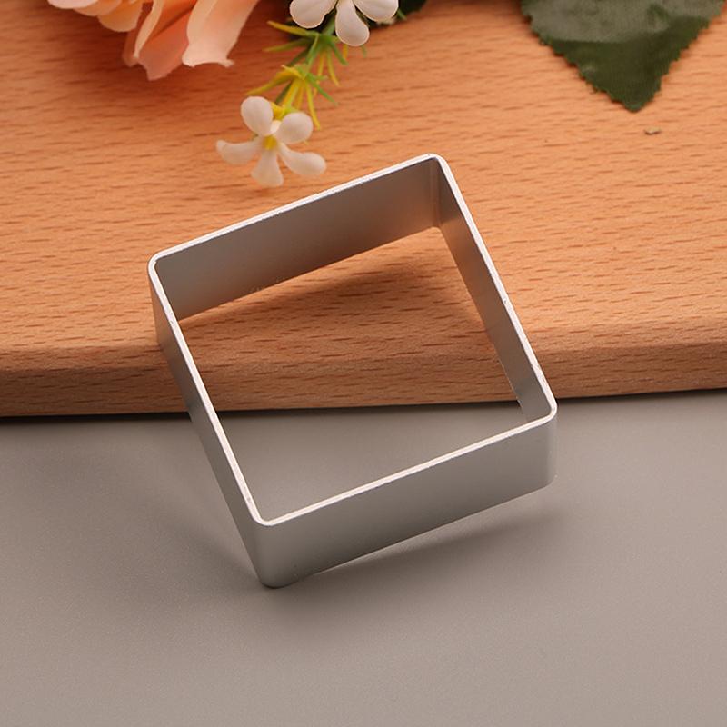 1 Bucată Formă de Tăiat Biscuiți DIY În Formă de Inimă Ovală Pătrată Accesorii de Patiserie pentru Copt Unelte de Copt Consumabile pentru Petrecere