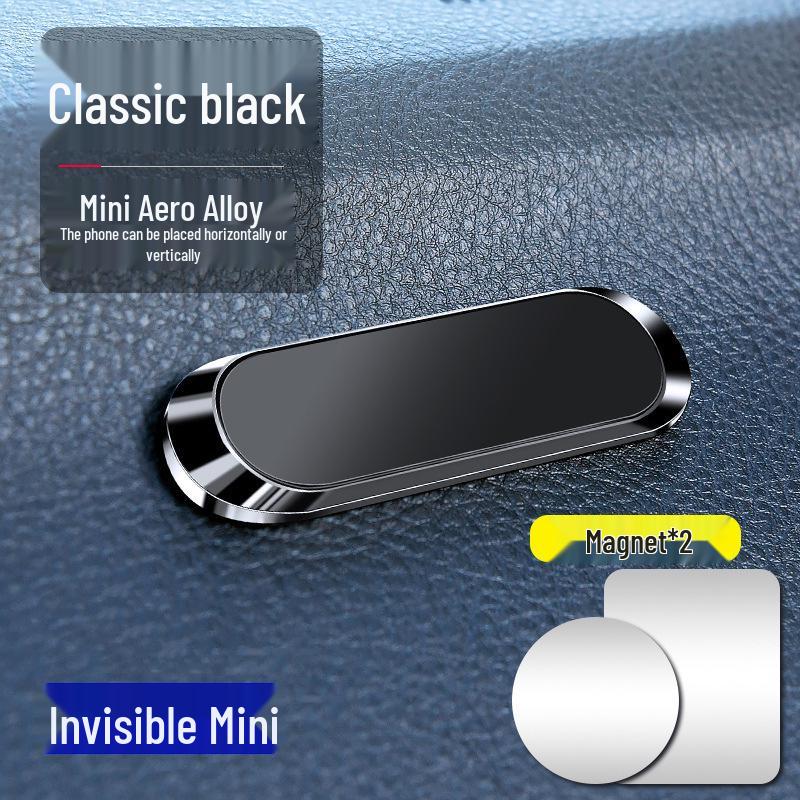 

Металевий автомобільний тримач для телефону з обертанням на 360° та сильним магнітним кріпленням