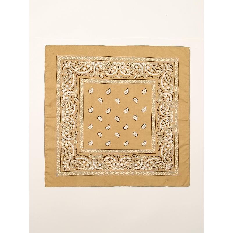 54cm*54cm Fashion Cotton Hip Hop Head Scarf Paisley Square Scarves Headwear Bandanna Hair Band Neck Wrist Wrap Band Accessories