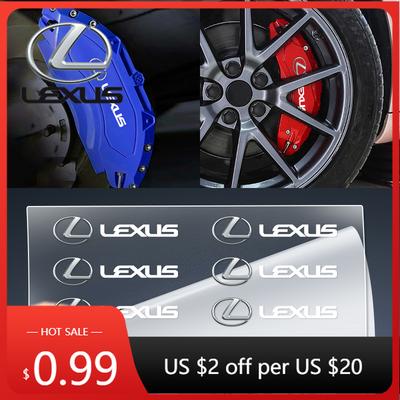 Interior Stickers Car Emblem Logo Decorative Stickers Badge Decal Interior Styling For IS250 IS200 CT200h GS300 LS430 RX45