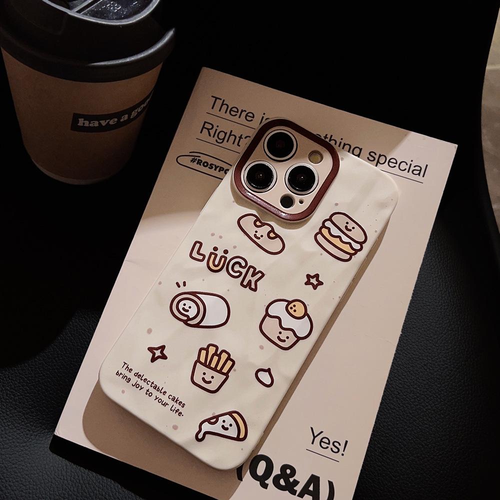 Cartoon Cute Bread Phone Case for iPhone 17, iPhone 17 Pro Max