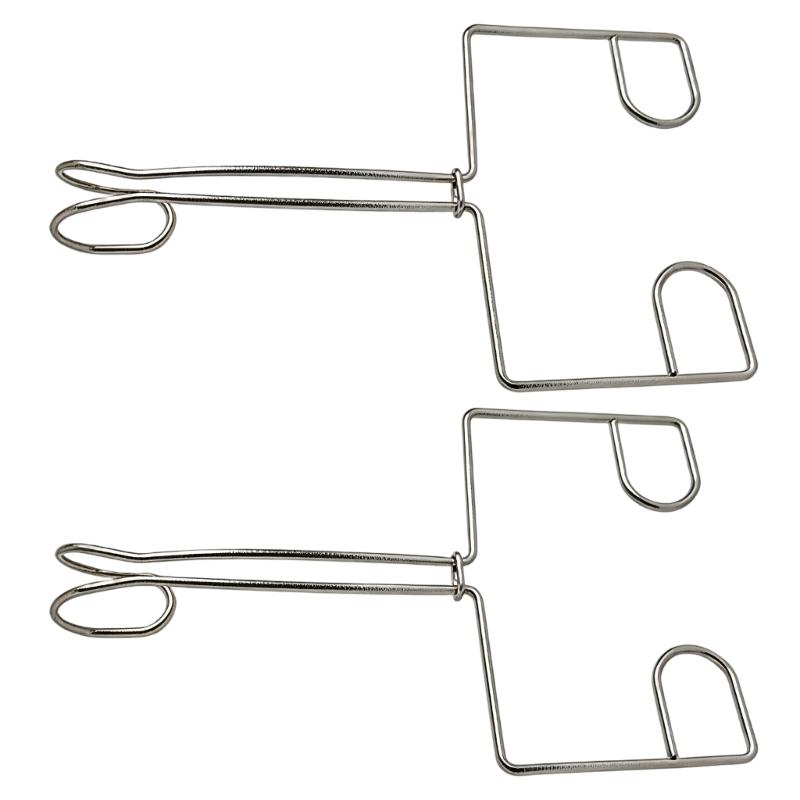 2 Pack Space Efficient Tissue Hook Holders Stainless Steel Adhesive Mount Design Suitable for Modern Home Organization