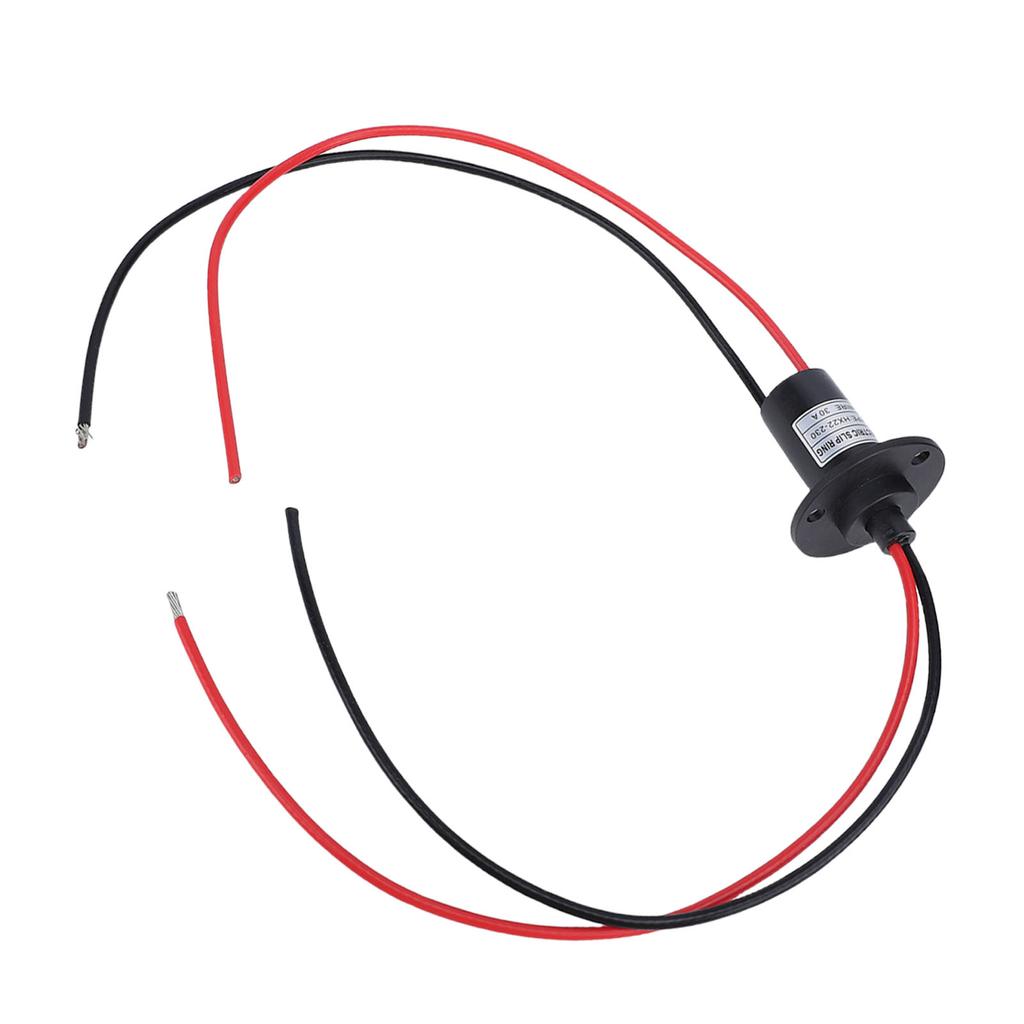 Elektryczny Silnik Pierścieniowy Ślizgowy Złącze Elektryczne 2 Przewody 30A 250RPM Obracający się o 360 stopni Mały Dokładny Typ Kapsułkowy Przewodzący