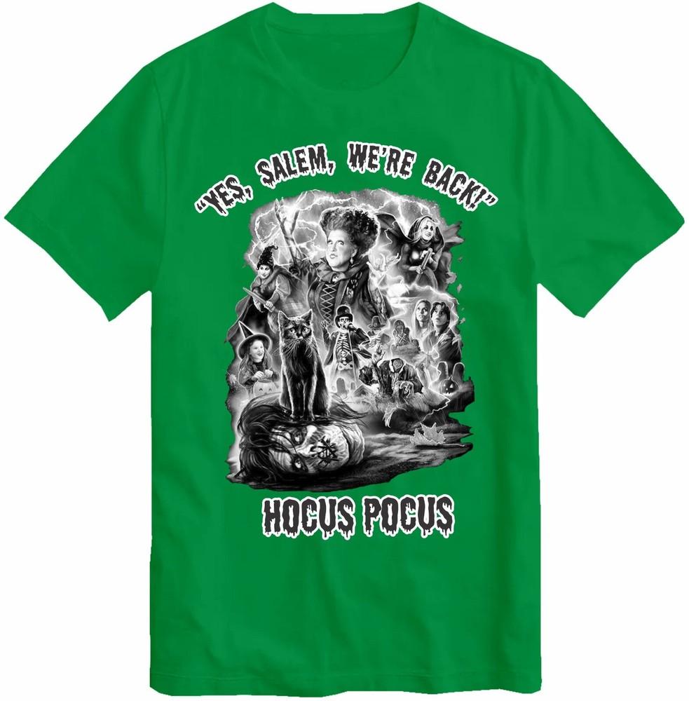The Sanderson Sisters Hocus Pocus Halloween Gothic Novelty Salem Tshirt Top S