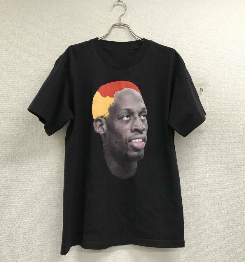 

Dennis Rodman Hair Color T-shirt Black Short Sleeve Sizes S-5XL JJ5205 Unisex T-Shirt XXXL