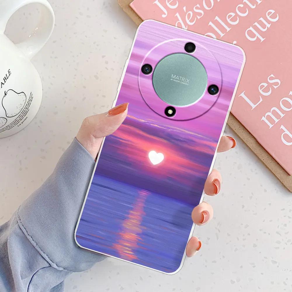 For Honor Magic5 Lite 5G Case Magic 5 Lite Cover Clear Soft Silicone Phone Case Fundas For Huawei Honor Magic 5Lite Coque Bumper