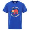 Not Fast Not Furious Cartoons Printing Men Tee Shirts Breathable Brand Tops Street Fashion T-shirt Mens Casual Summer T Shirts