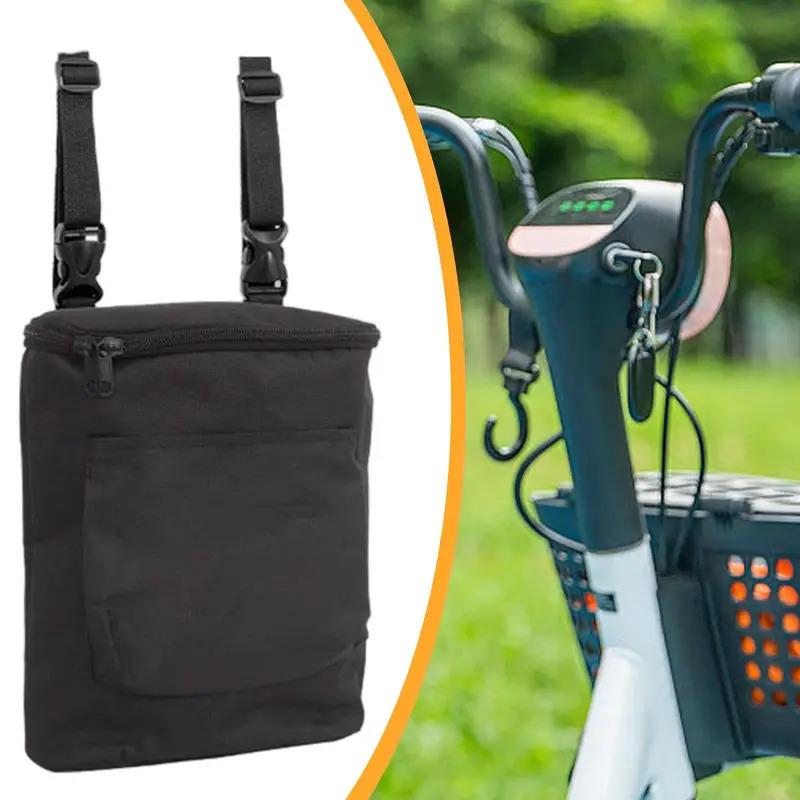 Large Capacity Oxford Cloth Handle Handbag Detachable Storage Bag, Suitable For Motorcycles, Electric Vehicles, And Bicycles