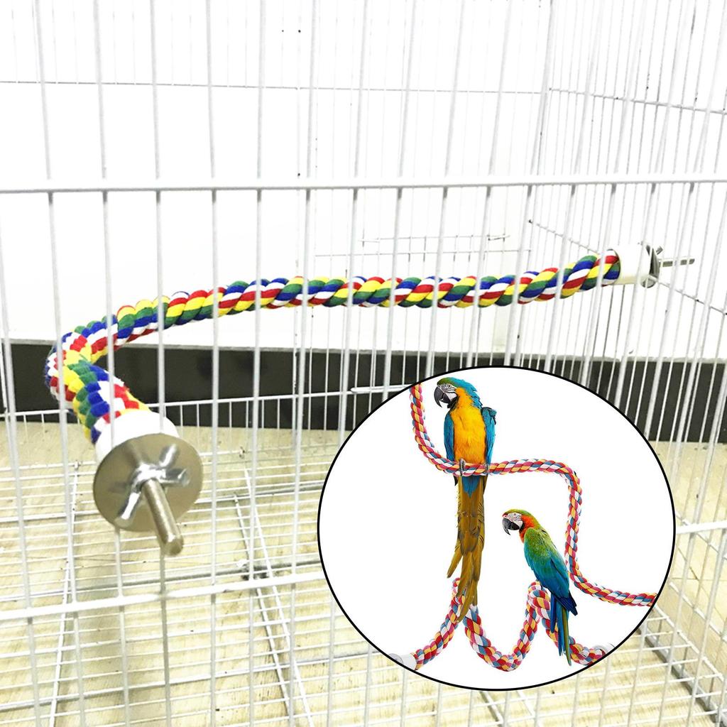 Parrot Rope Parakeet Climbing Cockatiel Stand Cockatiels
