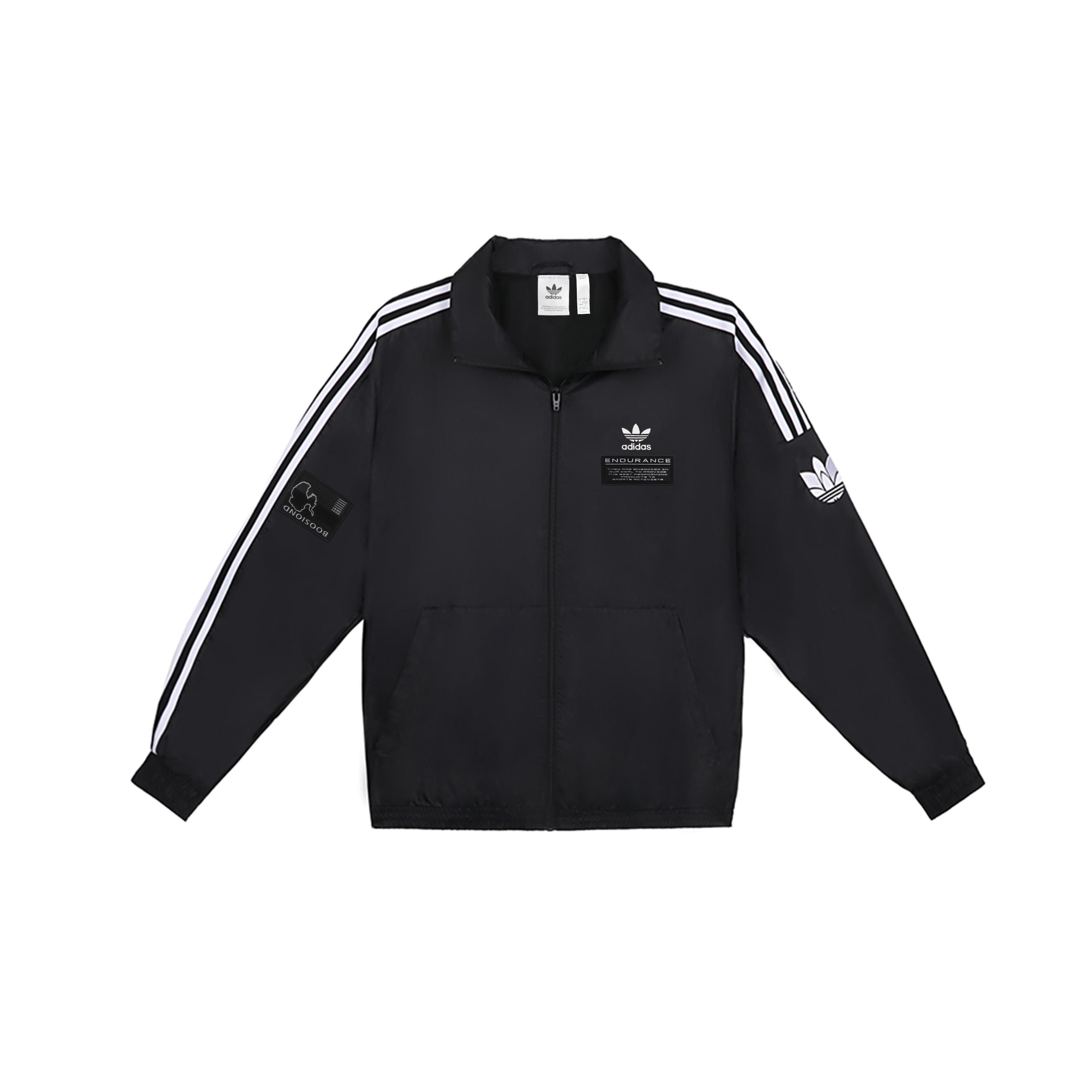 Adidas Originals Jackets Men s Black Lapel Moderate Other JM2716(Team189-SIOND) S