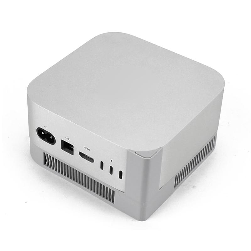 

Cooling Desktop Computer Holder Mini PC Storage Stand Bracket With On/Off Switch For Mac Mini M4 2024 Computer Accessories A1