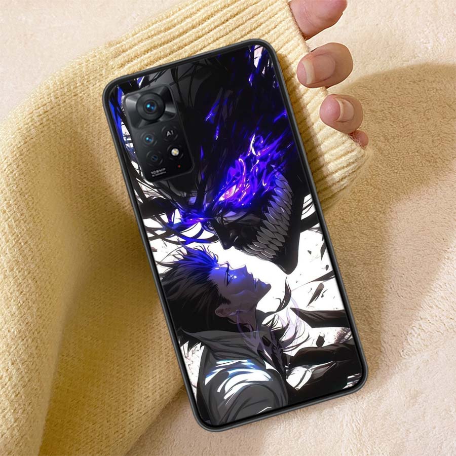 Bleach Aizen Sousuke Phone Case For Redmi Note 13 14 15 Pro Plus 12 13C 12C 15C 9 10 10C 9T 9C 9A TPU Soft Cover Clear Cell Case