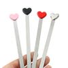 Heart Stainless Steel Bookmark Exquisite Readings Page Mark Stationery for Men Women Simple Literature Bookmark Supplies