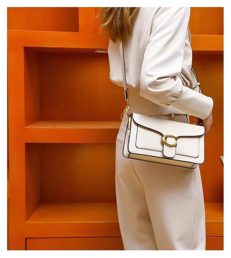 Dámská crossbody kabelka 2024 z pravé kůže - Design obálky Dionysus s texturou liči