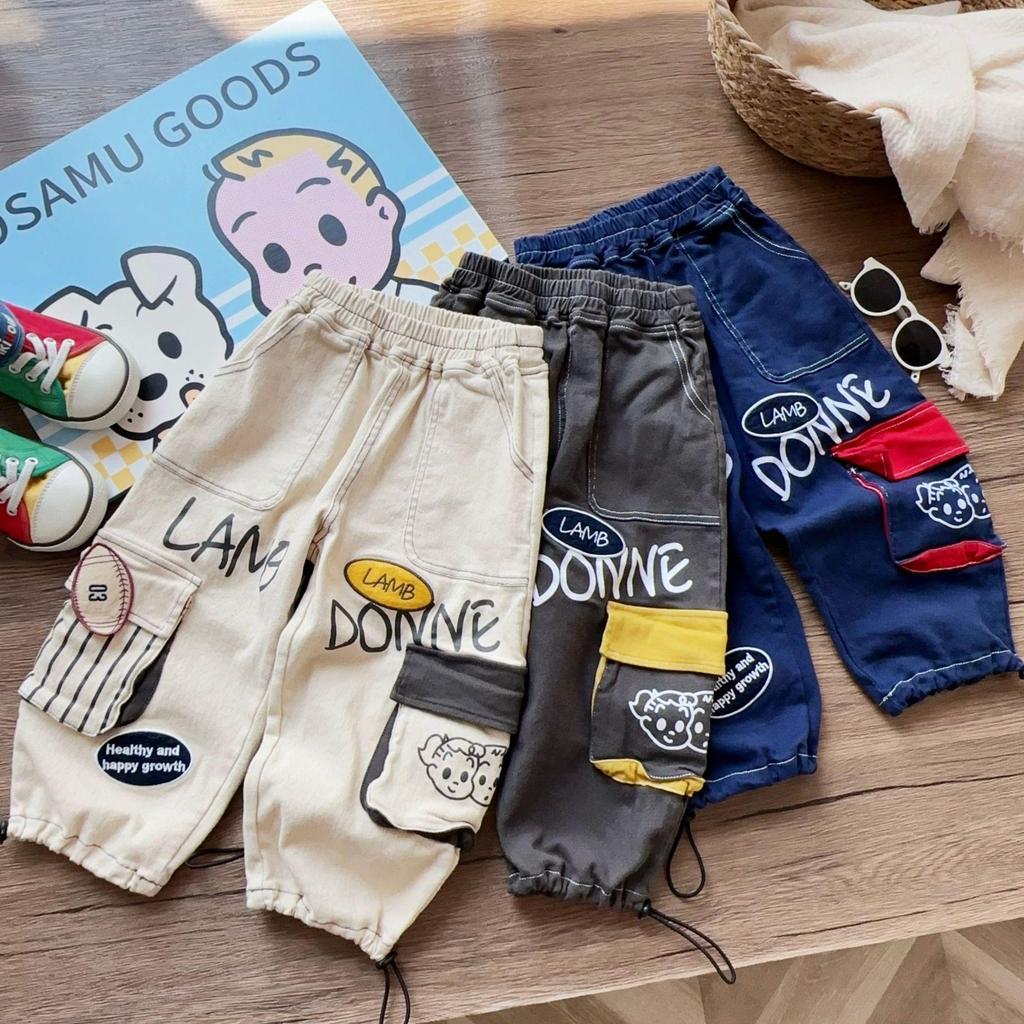 Jungen Herbst/Winter Freizeitliche Lange Hosen - Harada Stil für Kleine und Mittelgroße Kinder