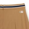 New MLB Varsity Boston Red Sox Casual Short Skirts Women's Beige 3FSKV0153-43CAL