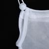 2pcs Reusable Fruit Vegetable Mesh Storage Drawstring Shopping Filter Bag Holder