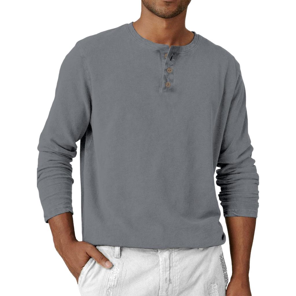 Men's Loose Casual  Long-sleeved Lapel Zip-up Hoodie