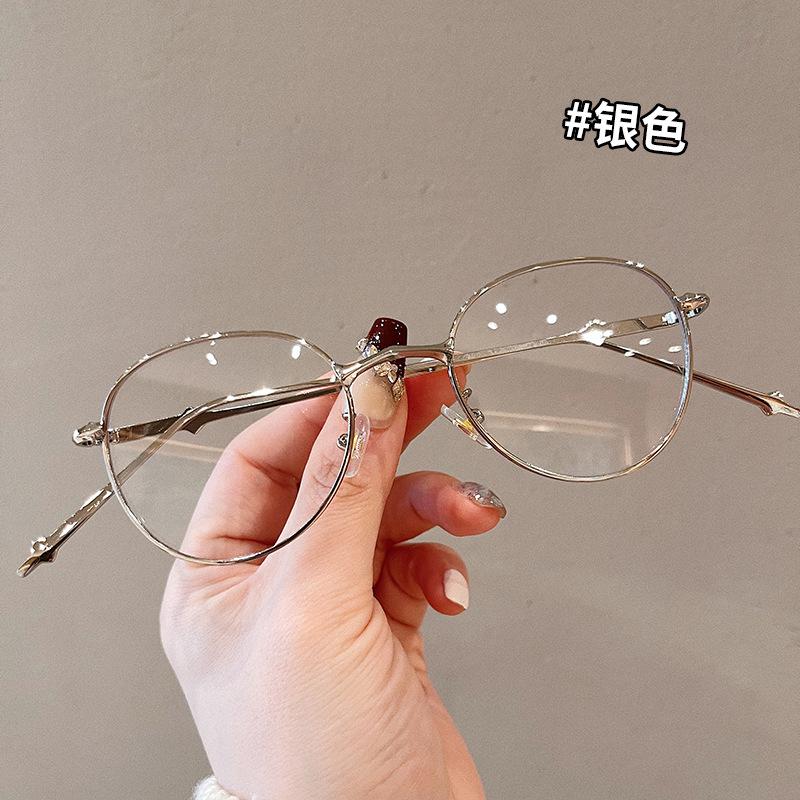 

New Stylish Woman Glasses Frame Round Shape Blue Light Blocking Woman s Eyeglasses High Quality Computer Glass