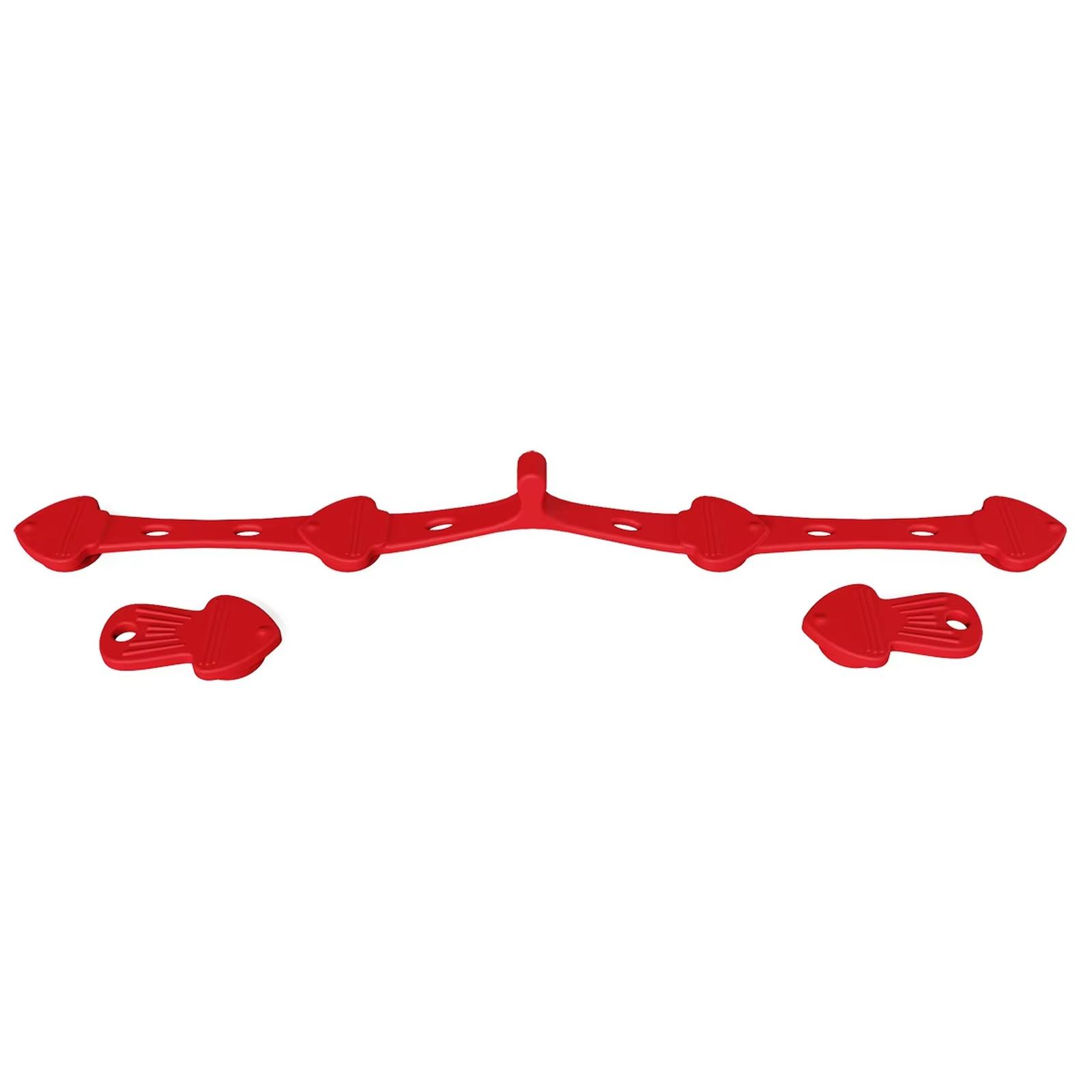 Fryer Magnetic Silicone Clips, Parchment Paper Liner Holder, Heat Resistant Magnetic Fixator красный