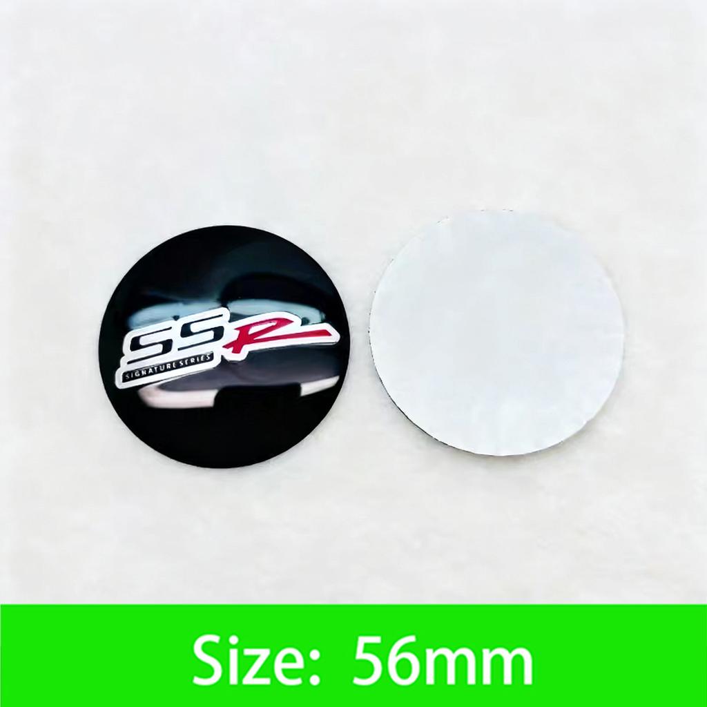 56-65mm Car Wheel Center Hub Cap Emblem Sticker Accessories For Chevrolet Cruze Sonic Silverado Trax Camaro Captiva Aveo Z71 SSR