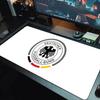 German Football Emblem Large Size Mouse Pad Large Gaming Table Cushion Nonslip Laptop Tablet Big Mousepad Xxl Mat Mini Pc Playmat With Lock Edge