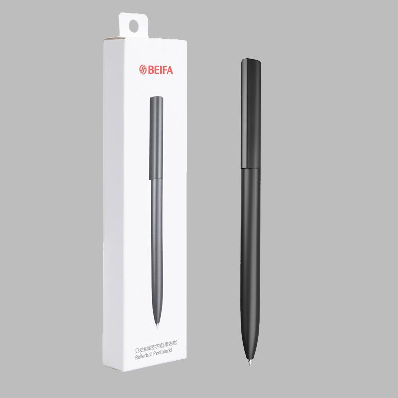 

Вращающаяся ручка Beifa Black Metal Signature Pen — высококлассный бизнес-подарок с возможностью персонализации логотипом. 0.5mm