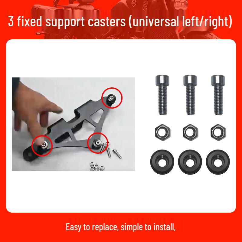 Universal Quick Release Motorcycle Side Bag Bracket Accessory