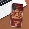 Georgia Flag Phone Case For Xiaomi Redmi Note 13 12 12S 11 11S 10 10S 9 9S 11T 11E Pro Plus 8 8T 7 + Coque Cover