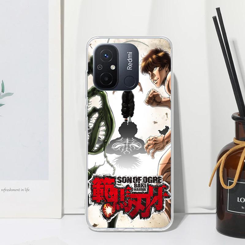 Baki the Grappler Original Anime Phone Case For Xiaomi Redmi 14C 13 13C 12 12C 10 10A 10C 9 9A 9C 9T 8 8A 7 7A 6A 6 Pro K80 K70