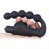 10 Frequency Anal Plug Anal Beads Prostate Massager Vibrator Stimulator G-spot Masturbator Sex Toys for Couple Erotic Products
