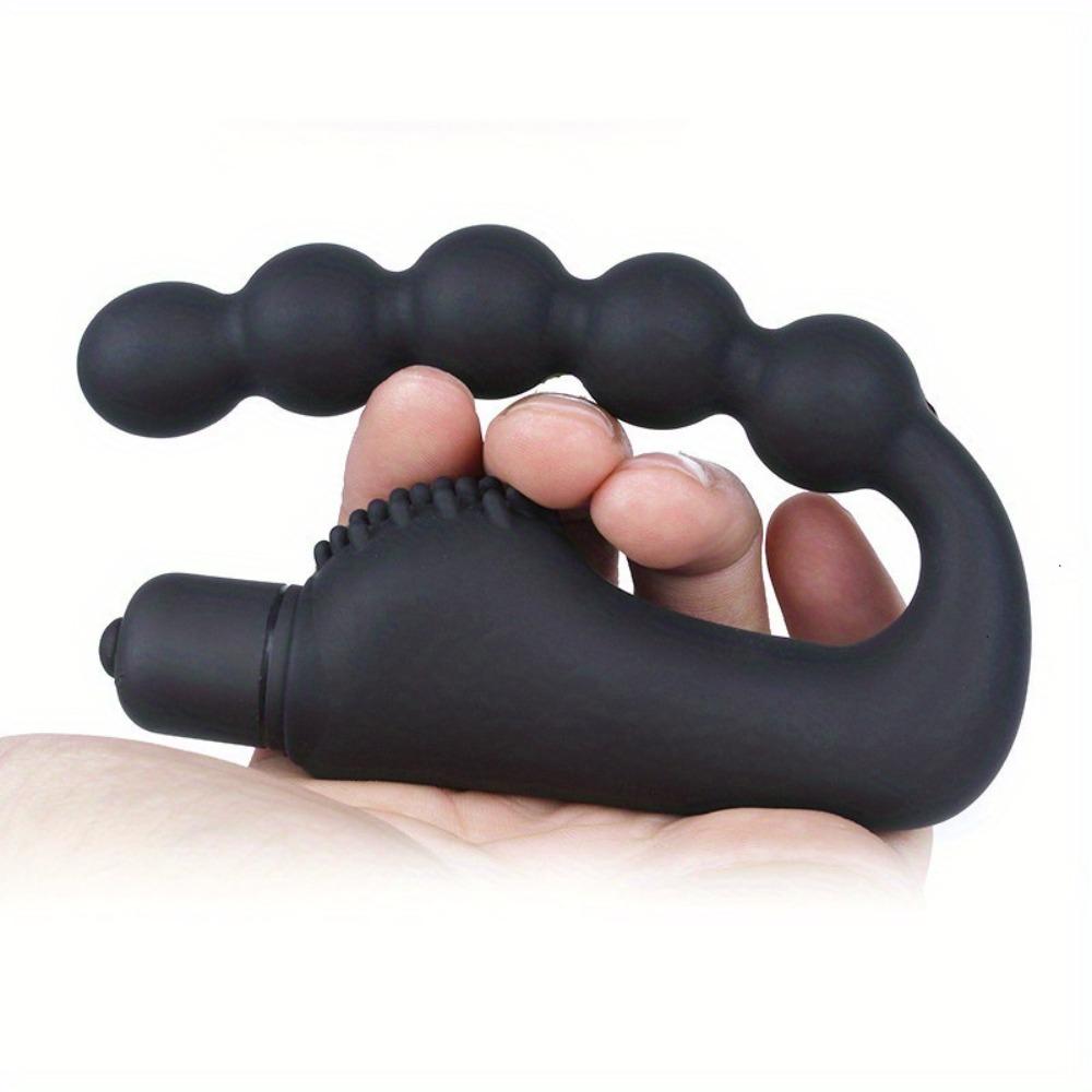 10 Frequency Anal Plug Anal Beads Prostate Massager Vibrator Stimulator G-spot Masturbator Sex Toys for Couple Erotic Products