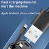 Fast Charger Car Adapter Car USB Charger Adapter Ambient Lighting Car Charger Port Type C Igniter Phone Adapter With Retractable