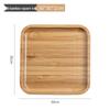 Simple Japanese Style Bamboo Serving Tray