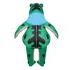Inflatable Frog Costume for Adults Kids Funny Blow Up Frog Costume with Air Pump Frog Onesie Suit for Halloween Party