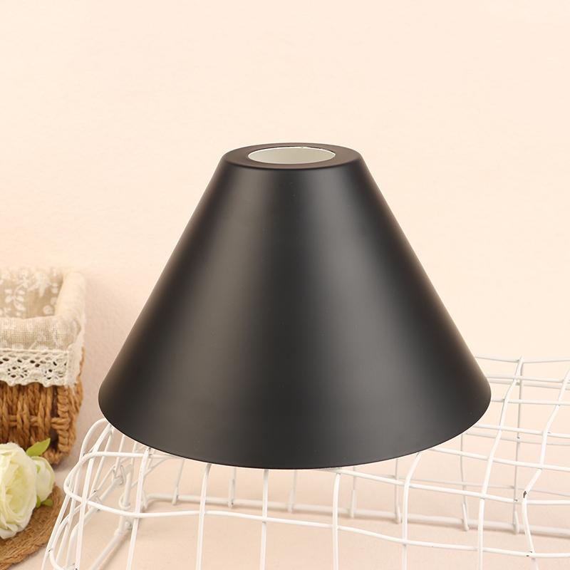 Black Iron Lampshade Chandelier Wall Lamp Table Lighting Bedside Living Room Restaurant Clothing Store Lampshade