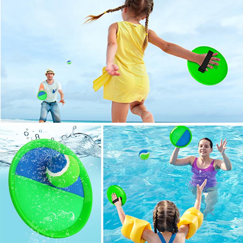 Children'S Sticky Racket Sets Interaction Ball Parent-Child Playing Catch Ball Kids Throwing Ball Sport Toys Dodgeballs
