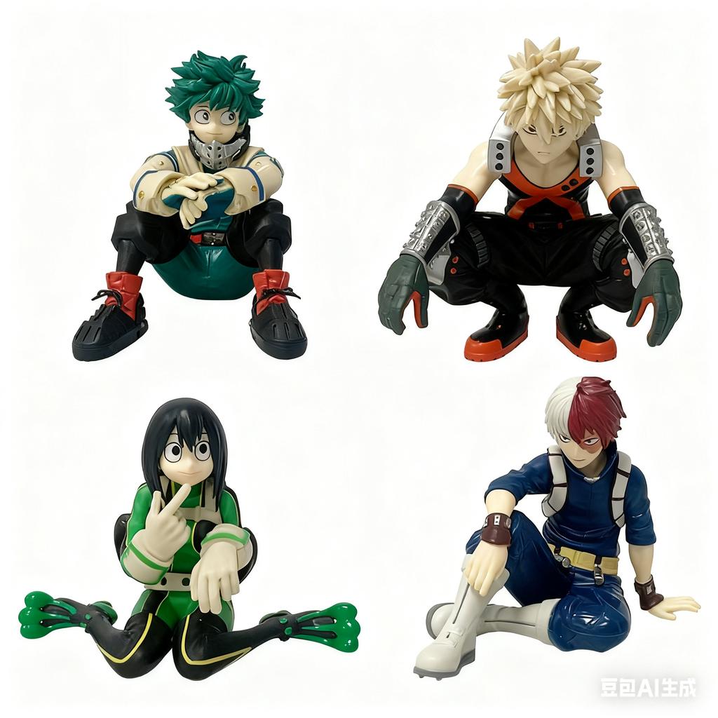 9-21Cm New Anime My Hero Academia Midoriya Izuku Bakugou Katsuki Ochaco Uraraka Anime Figure Toys For Kids Christmas Gift