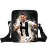Bambini e Bambine Borsa a Spalla Sportiva Stampata Ronaldo CR Bambini Borsa Tote Casual per Telefono Stella del Calcio Uomini e Donne Borsa per la Spesa