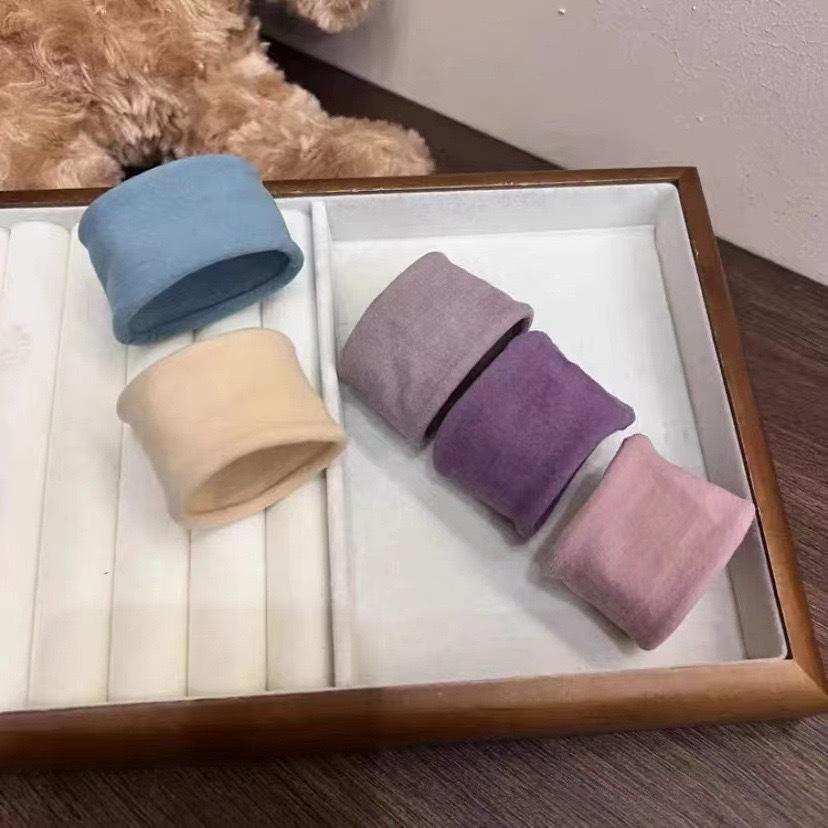 5PCS widened jacquard hair loop tied with ponytail without damaging hair, high elasticity without hair tie, rubber band headband