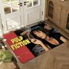 Pulp Fiction Floor Mat Soft Thickened Absorbent Non-Slip Bedroom Living Room Door Mat Home Decor Flannel Rugs