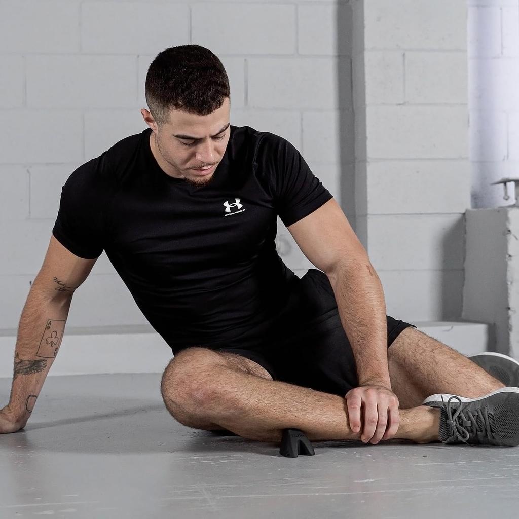 [TRNR] Trainer Massager, Silicone, for Foot, Back, Waist, and Shoulders, Acupressure, Muscle Training, Trigger Point / Black