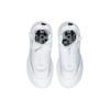 Li-Ning Puff Fabric Suede High-Top Sports Casual Shoes Women Sneakers White AZGS112-1